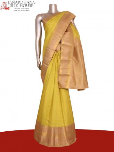 Pure Handloom Kanjeevaram Silk Saree